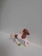 Schleich shetlander veulen 13608 met vaantje, Ophalen of Verzenden, Zo goed als nieuw, Paard, Beeldje of Figuurtje