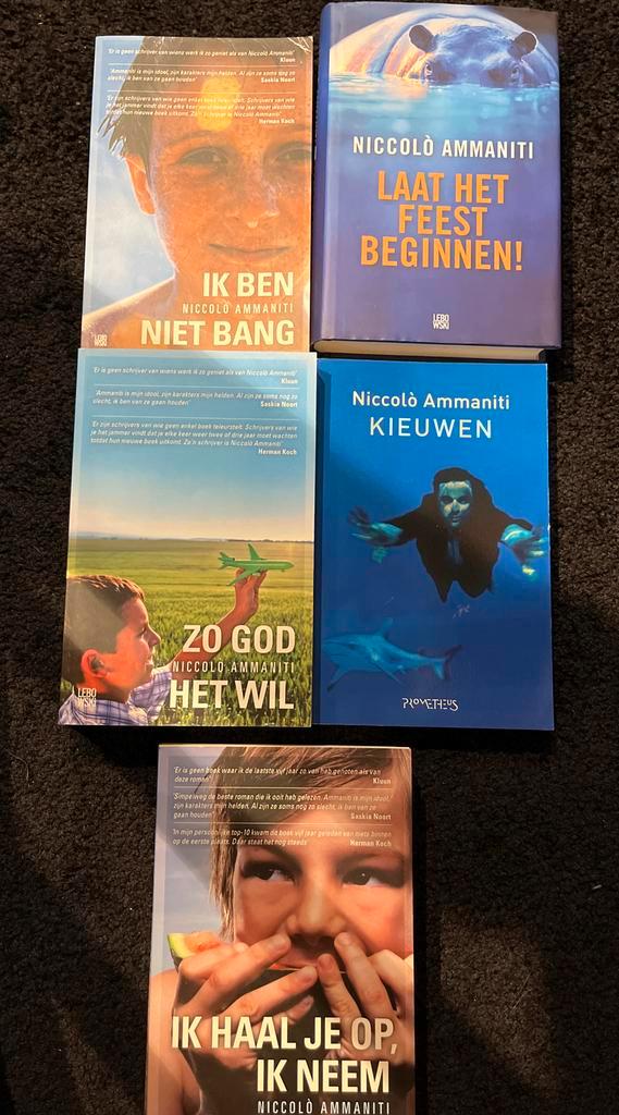 Niccolò Ammaniti Boeken Collectie, Boeken, Romans, Zo goed als nieuw, Nederland, Ophalen of Verzenden