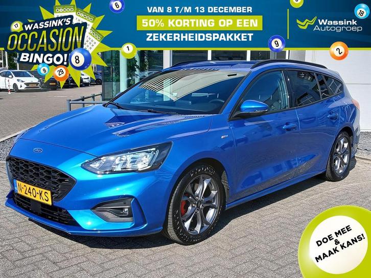 Ford Focus Wagon 1.0 EcoBoost Hybrid 155pk ST Line X Busines, Auto's, Ford, Bedrijf, Te koop, Focus, ABS, Achteruitrijcamera, Airconditioning