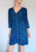 TOMMY HILFIGER Blouse / Tunuek , Maat L , VISCOSE, Verzenden, Zo goed als nieuw, Maat 38/40 (M), Blauw