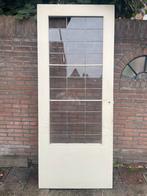 Binnendeur met glas in lood, Ophalen, Gebruikt, 80 tot 100 cm, Binnendeur