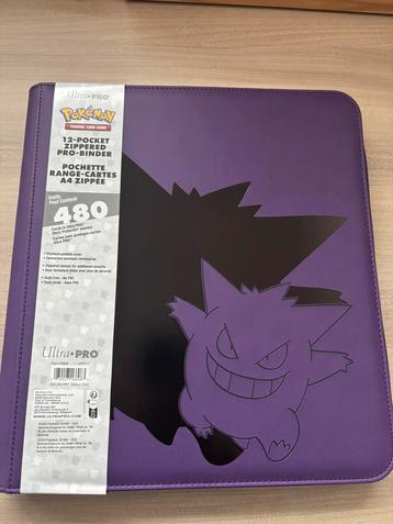 12 pocket Gengar Elite Series Pokémon Pro binder Zippered beschikbaar voor biedingen