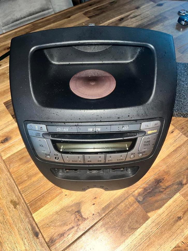 Toyota Aygo 2007 Autoradio - Werkend!, Auto diversen, Autoradio's, Gebruikt, Ophalen of Verzenden