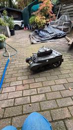 Stuart tank 1:16   rijdt goed met afstands bediening, Overige merken, Tank, 1:32 tot 1:50, Ophalen of Verzenden