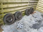 Winterbanden met stalen velg. Steek 4x100, Auto-onderdelen, Banden en Velgen, Ophalen, Gebruikt, 15 inch, Banden en Velgen