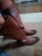 Dameslaarzen, bruin leer, Esprit, maat 38, Kleding | Dames, Schoenen, Hoge laarzen, Bruin, Ophalen of Verzenden, Gedragen
