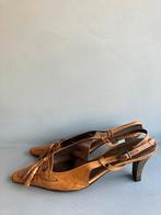 Leuke leren sandaaltjes van Scatola Di Scarpe – maat 38, Bruin, Scatola Di Scarpe, Zo goed als nieuw, Sandalen of Muiltjes
