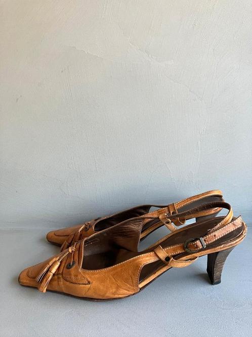 Leuke leren sandaaltjes van Scatola Di Scarpe – maat 38, Kleding | Dames, Schoenen, Zo goed als nieuw, Sandalen of Muiltjes, Bruin