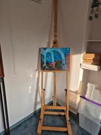 Grote gebruikte schildersezel, Ophalen, Gebruikt, Ezel