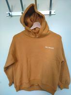 Okergele hoodie trui, licht gecropt van Zara Kids, maat 140, Meisje, Trui of Vest, Nieuw, Ophalen of Verzenden