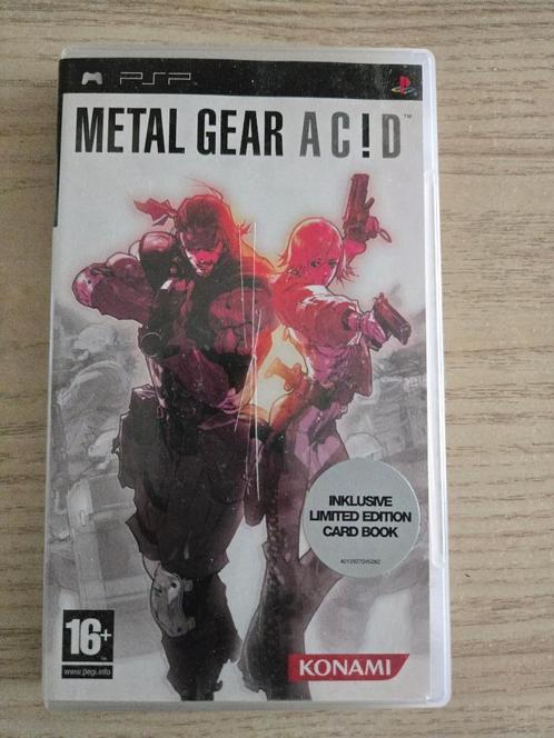Metal Gear Acid PSP, Spelcomputers en Games, Games | Sony PlayStation Portable, Gebruikt, 1 speler, Ophalen of Verzenden