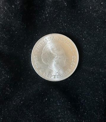 Zilveren Tien Gulden 1973 beschikbaar voor biedingen