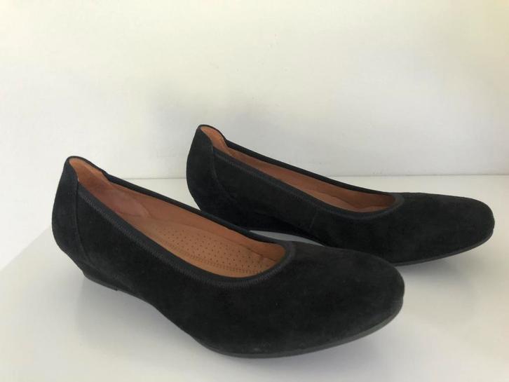 Gabor sleehak schoenen mt 7G (40,5), Kleding | Dames, Schoenen, Zo goed als nieuw, Instappers, Zwart, Verzenden