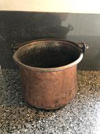 Antieke koperen pot pan heksenketel 26 cm, Ophalen