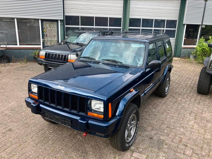 Jeep Cherokee Xj Classic 4.0 I AUT 2000 Blauw, Auto's, Jeep, Particulier, Cherokee, 4x4, ABS, Airbags, Airconditioning, Alarm