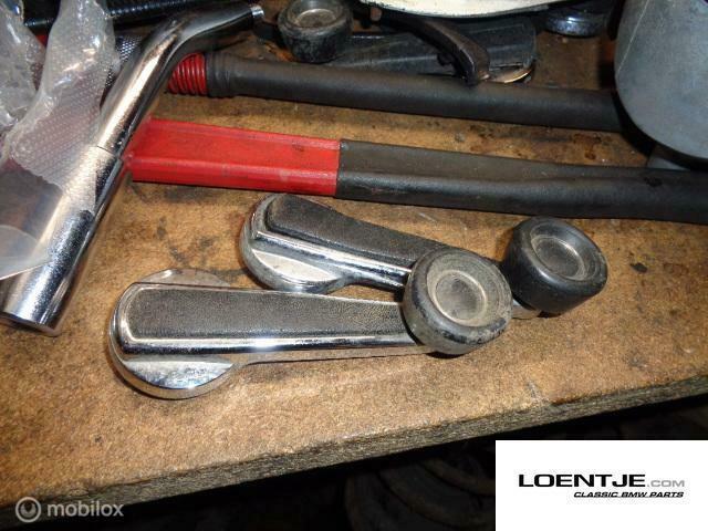 chromen Raamslinger BMW e12 02 520 2002 525 1602 etc, Auto-onderdelen, Ruiten en Toebehoren, BMW, Gebruikt, Ophalen of Verzenden