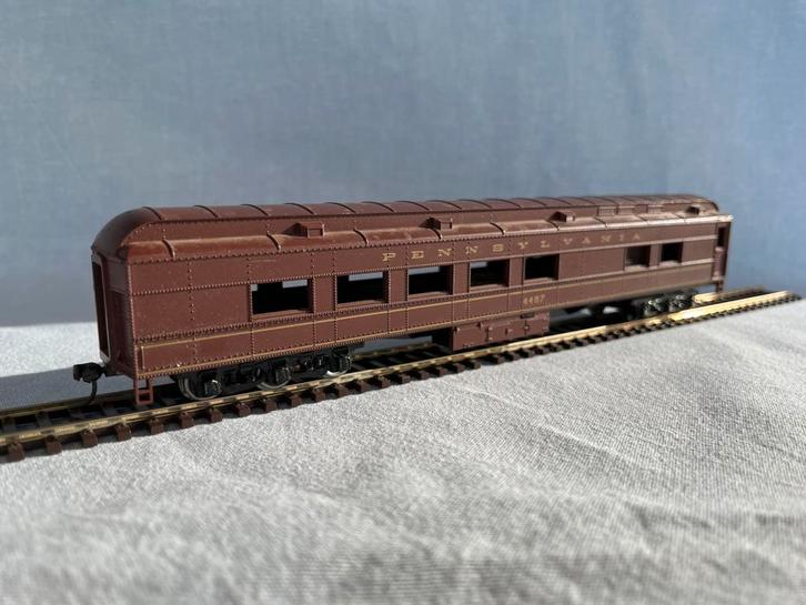 Pennsylvania 4487 rijtuig, Hobby en Vrije tijd, Modeltreinen | H0, Gebruikt, Wagon, Gelijkstroom of Wisselstroom, Overige merken