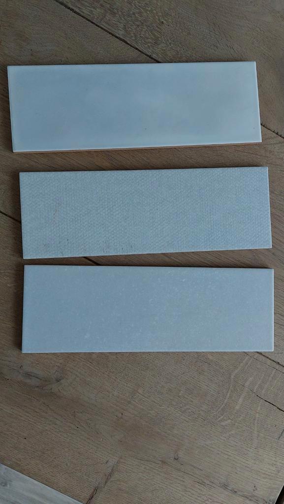 Tegels 10x30cm - 3 soorten om te combineren, Doe-het-zelf en Verbouw, Tegels, Nieuw, Wandtegels, Keramiek, 20 tot 40 cm, Minder dan 20 cm