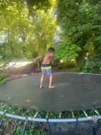 Geweldig, mega grote trampoline te koop met trap, Ophalen, Zo goed als nieuw