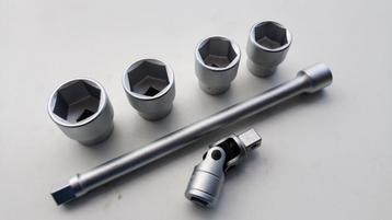 Rahsol 1/2" doppenset 27 + 28 + 30 + 32 mm. (Gedore Groep) beschikbaar voor biedingen