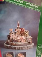 Leuk Kerstdorp met Treintjes en Verlichting!, Ophalen of Verzenden, Gebruikt