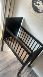 Wieg antraciet zwart, Kinderen en Baby's, Babywiegjes en Ledikanten, Ophalen of Verzenden, Zo goed als nieuw, Wieg