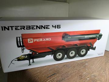 Te koop UH Perard Interbenne 46 graanwagen Exclusief model. beschikbaar voor biedingen