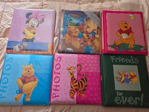 6 disney Fotoalbums, Verzamelen, Disney, Zo goed als nieuw, Winnie de Poeh of vrienden, Ophalen of Verzenden