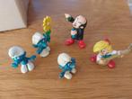 5 smurfjes, Verzamelen, Smurfen, Ophalen of Verzenden