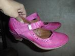 S03) roze leer pumps hush puppies maat 39 leer, Kleding | Dames, Schoenen, Pumps, Verzenden, Zo goed als nieuw, Roze