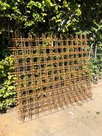 Bouwstaalmatten  8mm, 6 keer 3,4x2m + 1,6 x 2m +blokjes, Ophalen, Zo goed als nieuw, IJzer