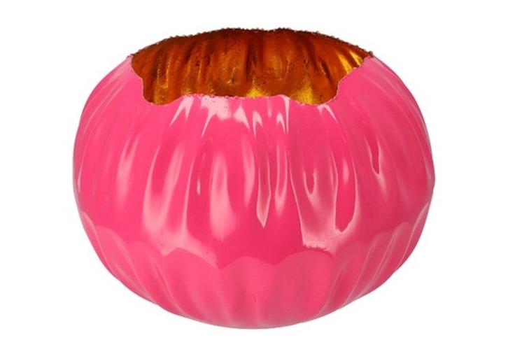 Daan Kromhout Design, Marakesh, pot, fuchsia goudkleurig, Huis en Inrichting, Woonaccessoires | Vazen, Zo goed als nieuw, Overige kleuren