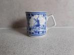 Mok 8,5x7,5 cm. 3 Molens Delfts Blauw D0436 Delfino, Huis en Inrichting, Keuken | Servies, Gebruikt, Keramiek, Ophalen of Verzenden