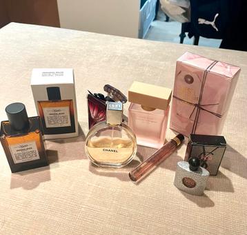 Lot parfum, Chanel, Kiehl’s, Diesel, YSL, Lancome beschikbaar voor biedingen
