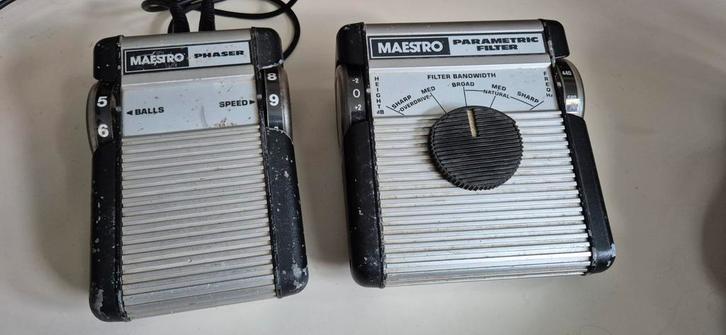 Maestro MP-1 Phaser en MPF-1 Parametric filter, Muziek en Instrumenten, Effecten, Gebruikt, Distortion, Overdrive of Fuzz, Overige typen