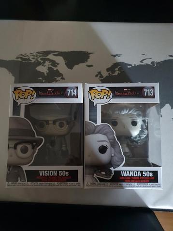 Funko Pop! WandaVision 50s - Vision & Wanda beschikbaar voor biedingen