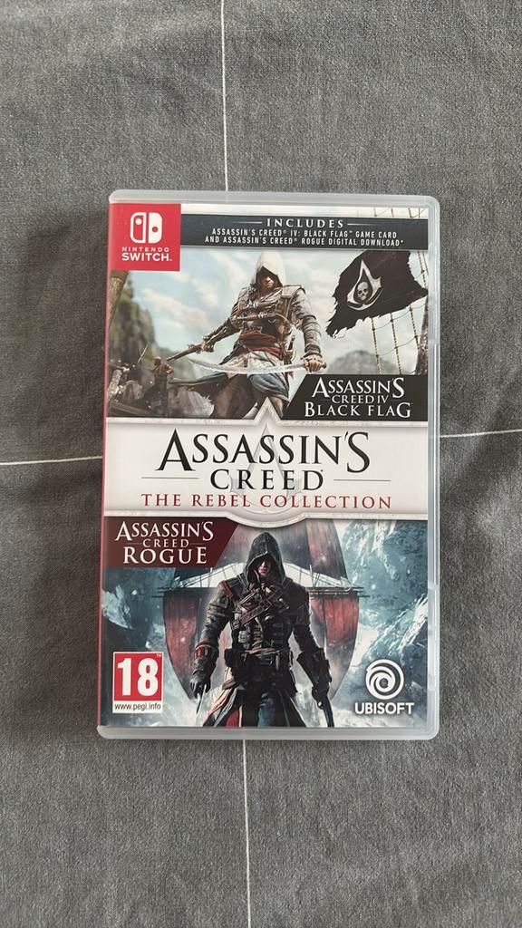 Assassin’s Creed The Rebel Collection, Spelcomputers en Games, Games | Nintendo Switch, Zo goed als nieuw, Overige genres, 1 speler