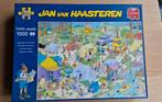Jan van Haasteren puzzel kamperen in het bos 1000 stukjes, Hobby en Vrije tijd, Denksport en Puzzels, Ophalen, Zo goed als nieuw