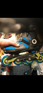 Nog zeer nette staat stelbare skeelers maat 33t/m 36, Ophalen, Zo goed als nieuw