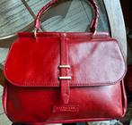 The Bridge rood leren tas, Sieraden, Tassen en Uiterlijk, Ophalen of Verzenden, Zo goed als nieuw, Rood, Schoudertasje