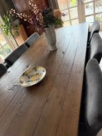 Eettafel 380cm lang voor 10pers eventueel samen met stoelen., Ophalen, Gebruikt, 100 tot 150 cm, 200 cm of meer