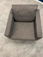 Grijze Stoffen Ikea Fauteuil - Zo Goed Als Nieuw, Huis en Inrichting, Fauteuils, Ophalen, Zo goed als nieuw, 75 tot 100 cm, Stof