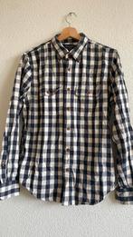 Flanellen herenoverhemd Abercrombie& Fitch, Blauw, Halswijdte 38 (S) of kleiner, Ophalen of Verzenden, Abercrombie & Fitch