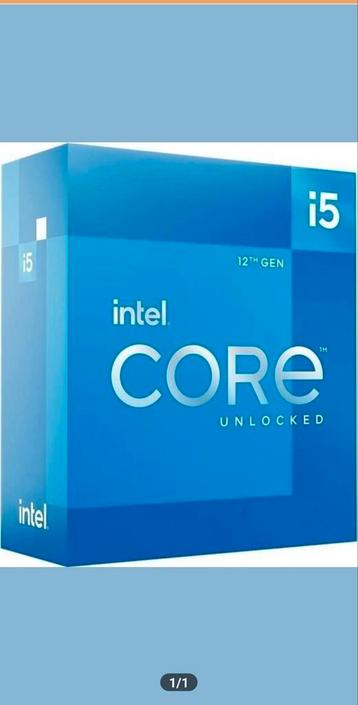 Intel Core i5-12400 - Nieuw! beschikbaar voor biedingen