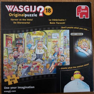 Wasgij puzzel, original 18, De dierenarts, bijna 1000 stukje beschikbaar voor biedingen
