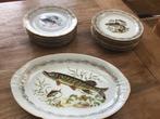 Visservies, Antiek en Kunst, Ophalen of Verzenden