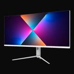 Monitor LC-Power LC-M40-UWQHD-144 Wit 40", Computers en Software, Monitoren, 101 t/m 150 Hz, Nieuw, Ultra HD (4K), DisplayPort