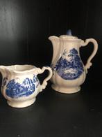 Koffie pot en roomkannetje franse stijl gemerkt, Ophalen of Verzenden