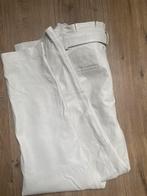 Echt leren broek van Est’seven maat xl, Ophalen of Verzenden, Nieuw, Maat 46/48 (XL) of groter, Wit