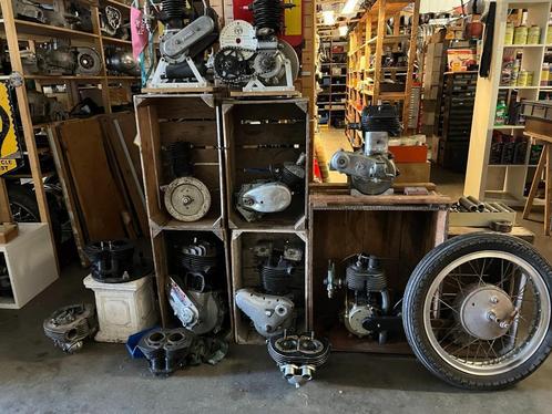 toeter-claxon-triumph-norton-ariel-ajs-bsa-royal enfield-dkw, Motoren, Onderdelen | Oldtimers, Gebruikt, Ophalen of Verzenden